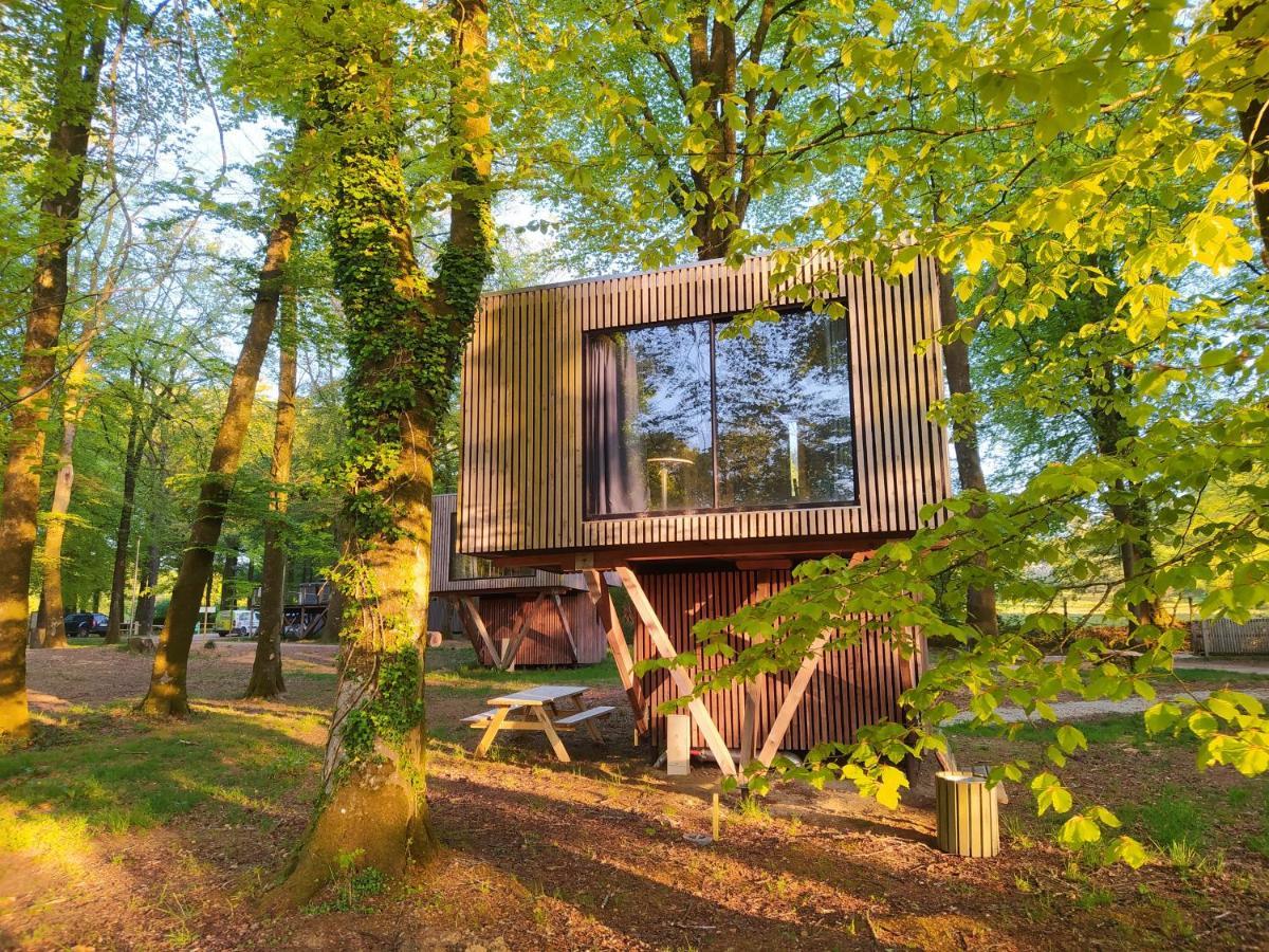L'étape en forêt Saint-Sever-Calvados Exterior foto