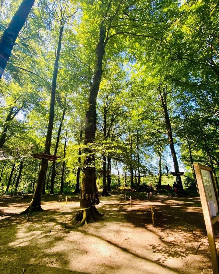 L'étape en forêt Saint-Sever-Calvados Exterior foto
