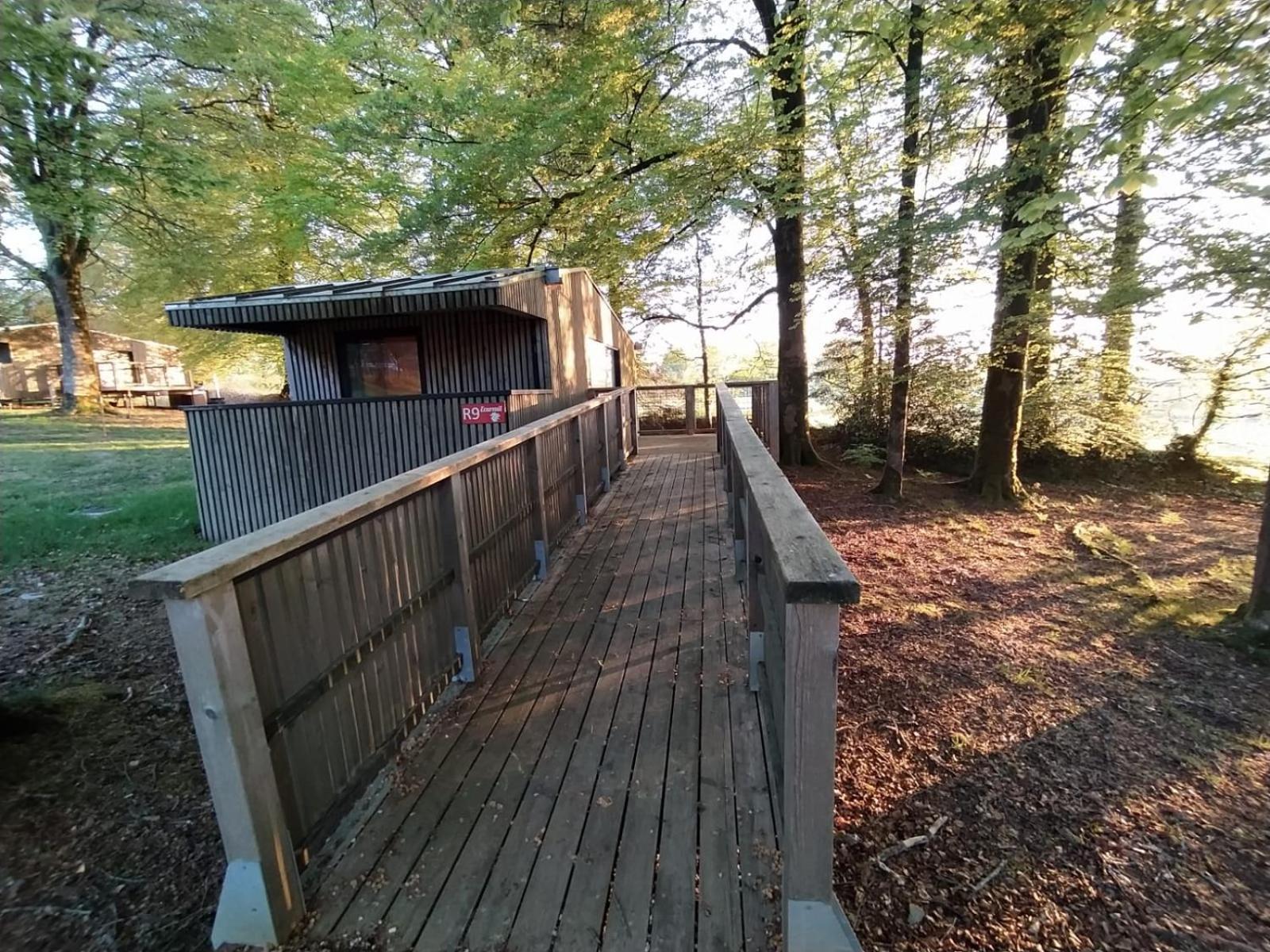 L'étape en forêt Saint-Sever-Calvados Exterior foto