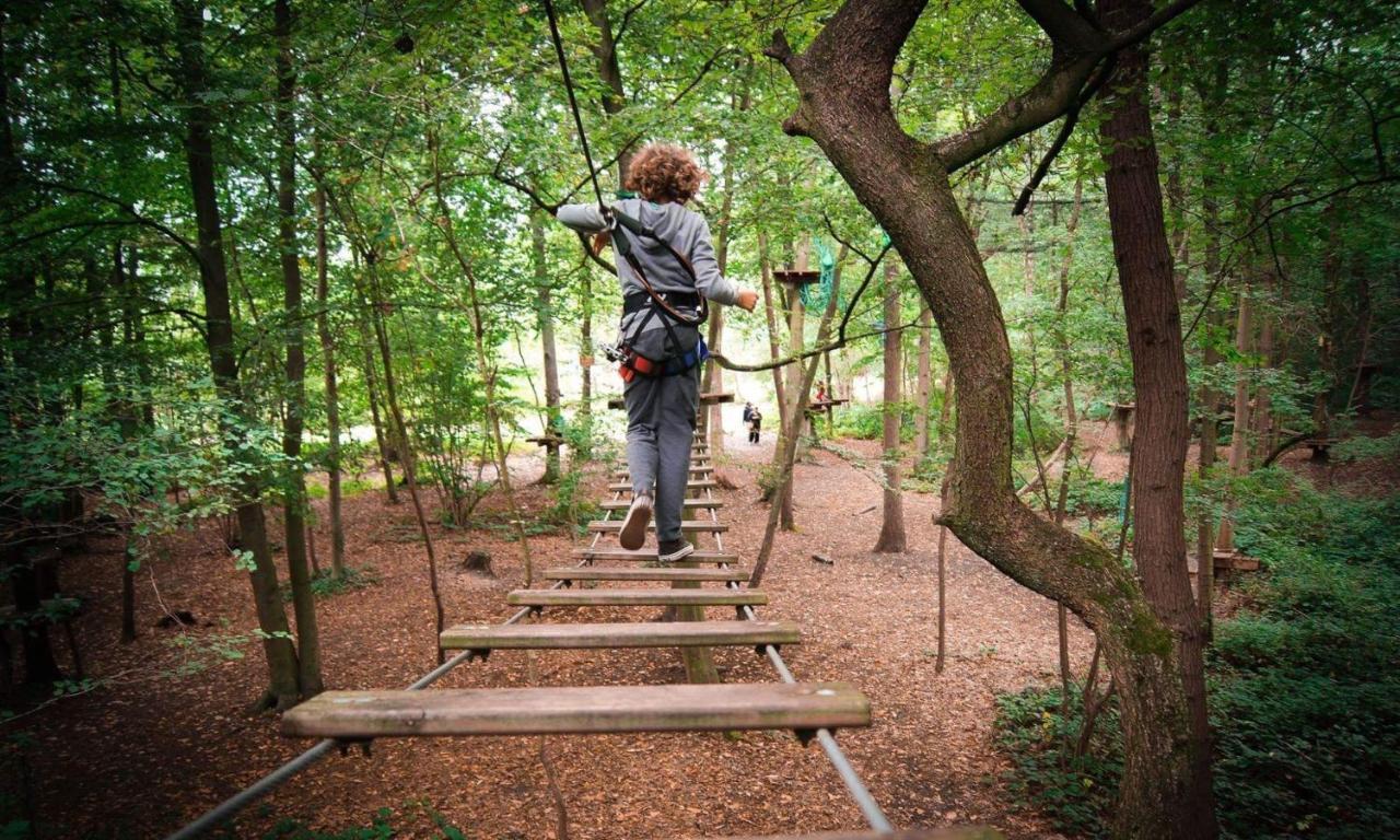 L'étape en forêt Saint-Sever-Calvados Exterior foto