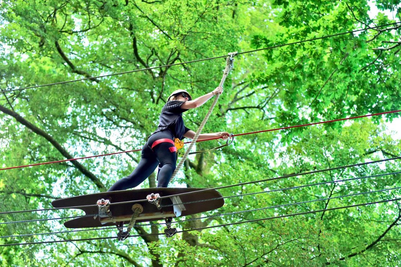 L'étape en forêt Saint-Sever-Calvados Exterior foto